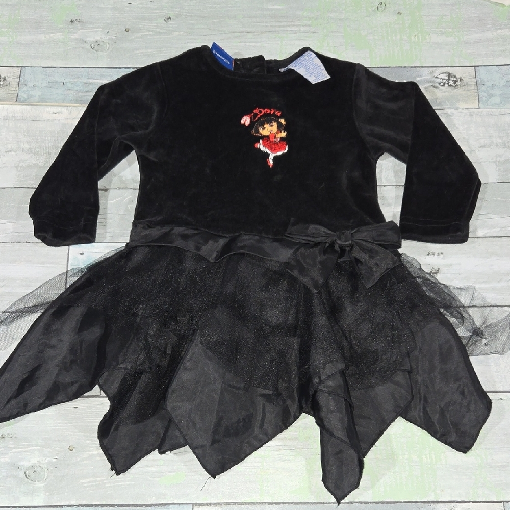Y2k 2006 Nick JR.  Dora Long Sleeve Tunic Size 18 Mo